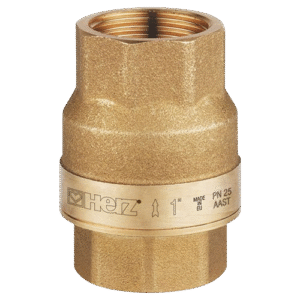HERZ spring check valve DZR thread type