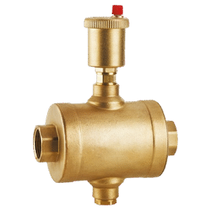 HERZ – Air Separator combined with automatic air vent